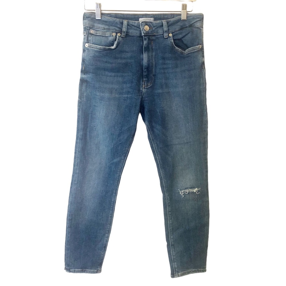 Zara Woman High Rise Jeans Size 10